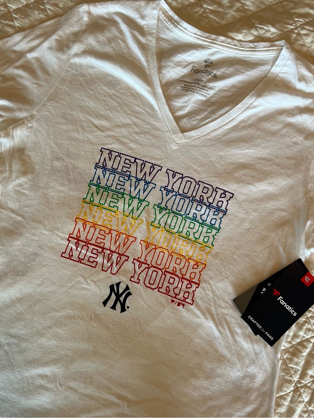 NY Yankees Rainbow T-Shirt